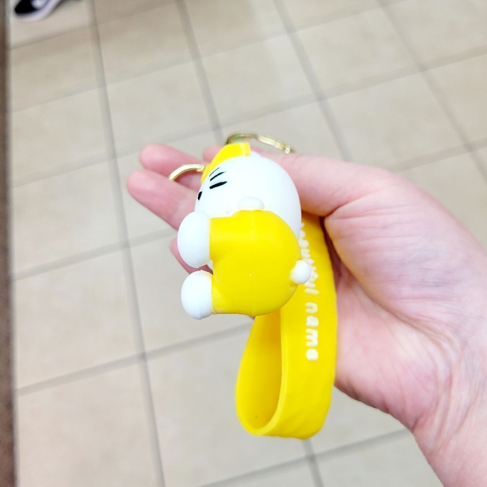 Brand New Yellow Hello Kitty Keychain - Picture 3 of 5
